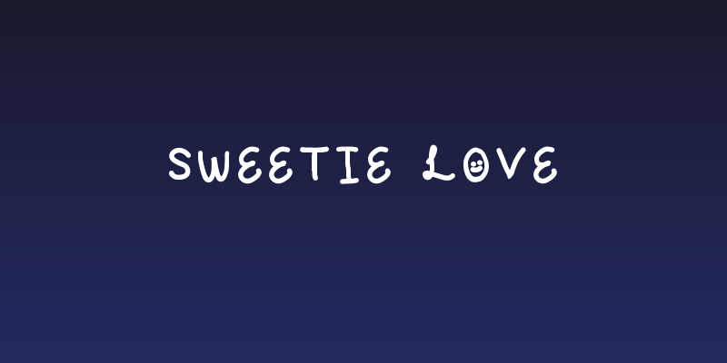 Sweetie Love Social Header