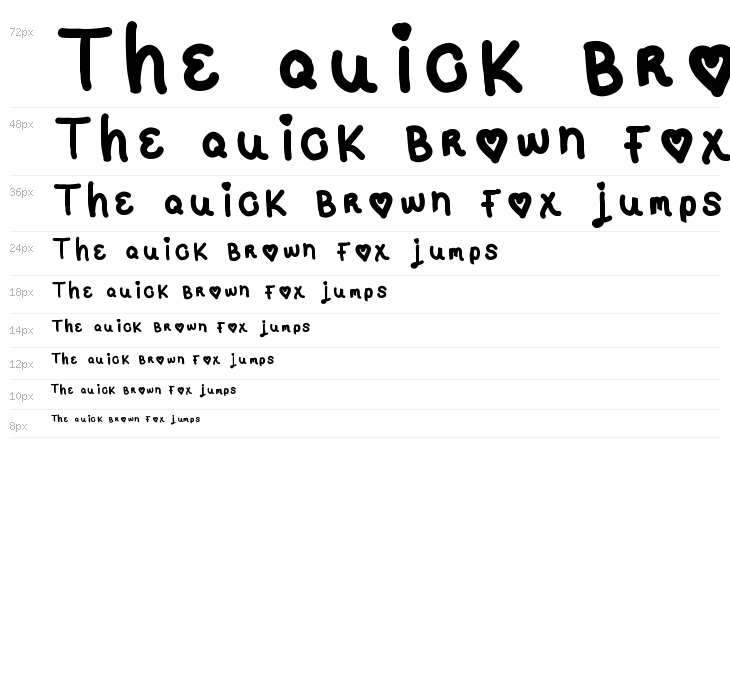 Sweetie Love Waterfall