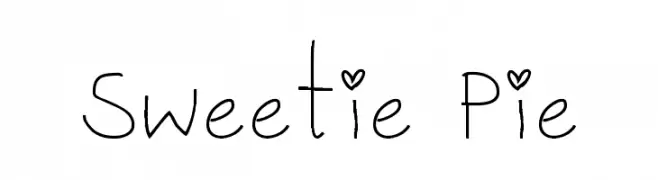 Sweetie Pie  Descarca Fonturi Gratis