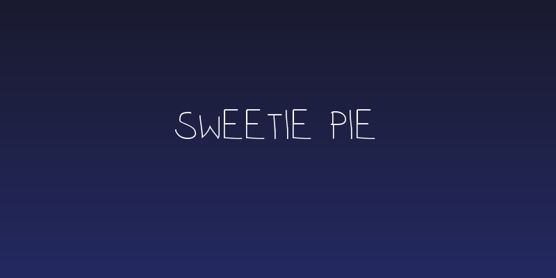 Sweetie Pie Social Header