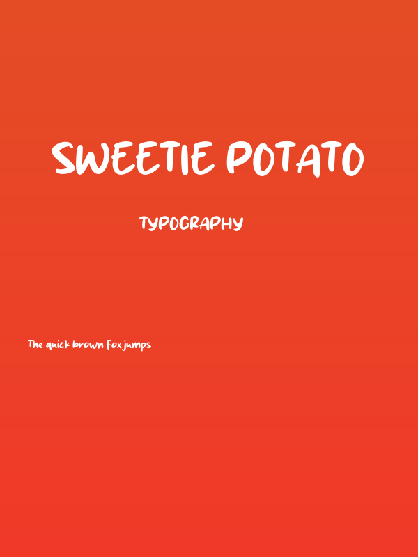 Sweetie Potato Poster