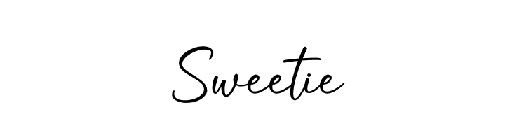 Sweetie  font caratteri gratis