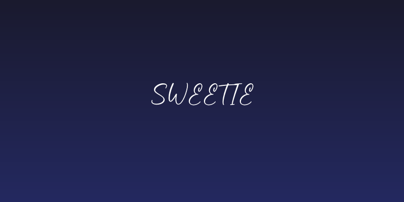 Sweetie Social Header
