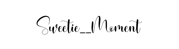 Sweetie__Moment  Fuentes Gratis Descargar
