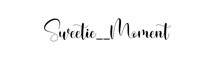 Sweetie__Moment  لخطوط تنزيل