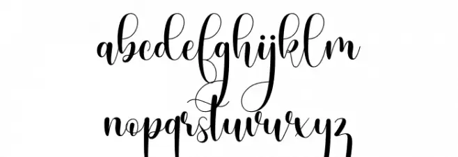 Sweetie__Moment Schriftart Kleinbuchstaben