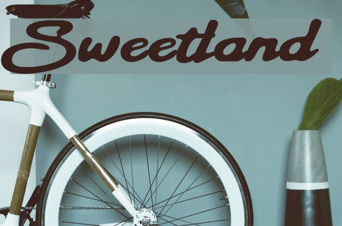 Sweetland Font examples