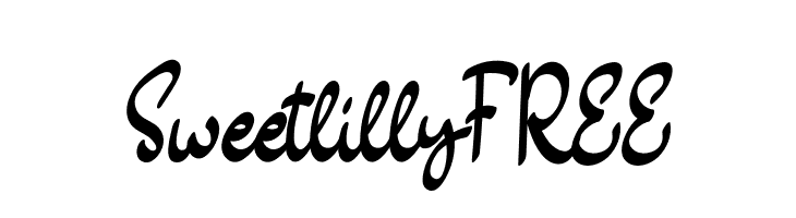 SweetlillyFREE  les polices de caractères gratuit tlcharger