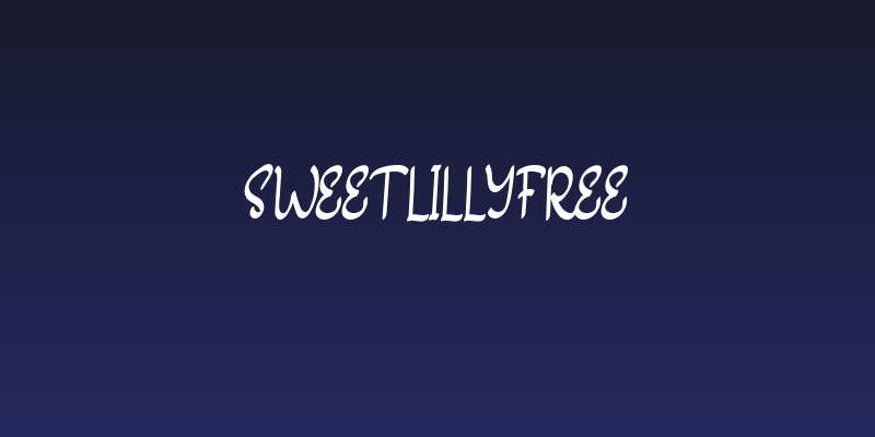 SweetlillyFREE Social Header