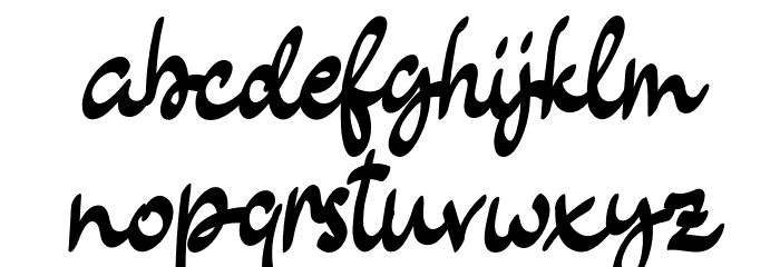 SweetlillyFREE Font LOWERCASE