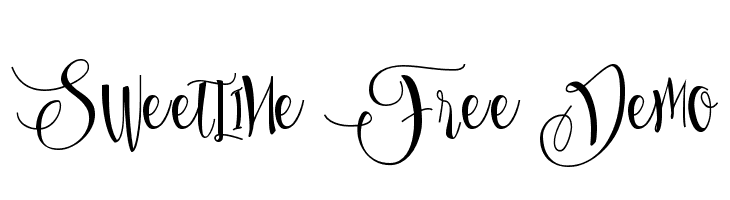 Sweetline Free Demo  免费字体下载