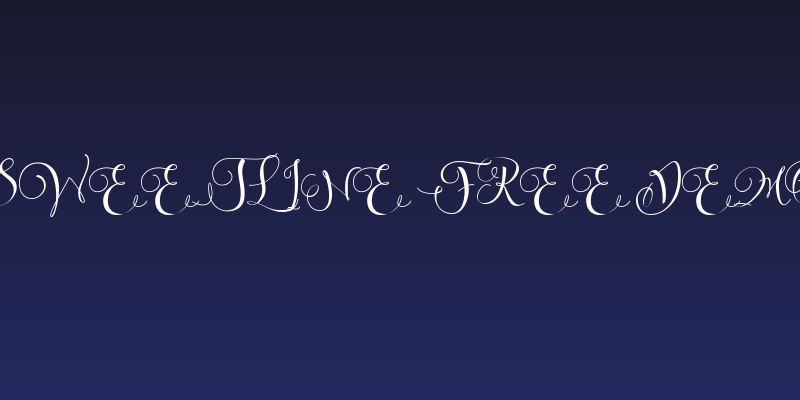 Sweetline Free Demo Social Header