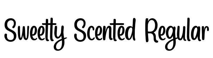 Sweetly Scented Regular  免费字体下载