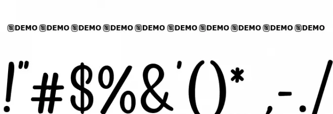 Sweetly Scented Regular Font OTHER CHARS