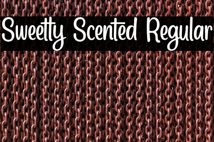 Sweetly Scented Regular Example 2