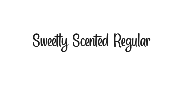 Sweetly Scented Regular Logo