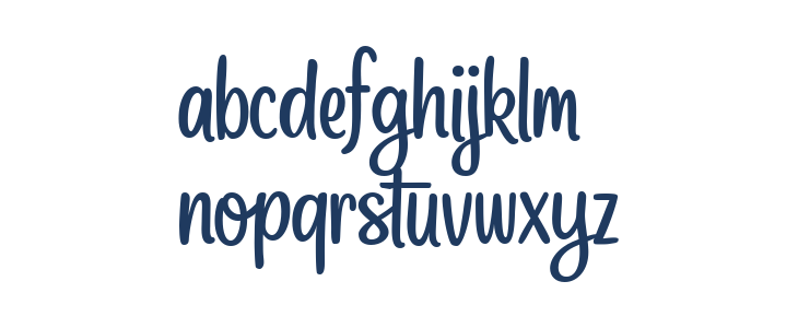 Sweetly Scented Regular Lowercase