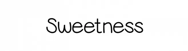 Sweetness   Descarca Fonturi Gratis