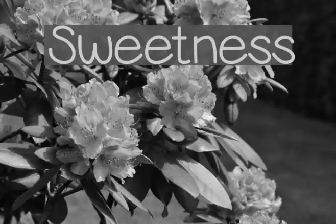 Sweetness examples