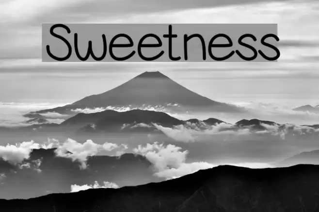 Sweetness examples