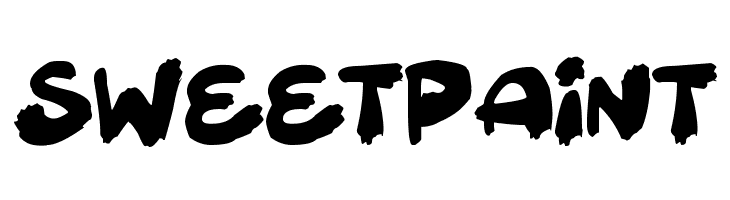 Sweetpaint  les polices de caractères gratuit tlcharger