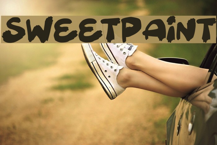 Sweetpaint Font examples