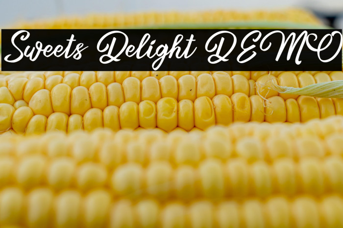 Sweets Delight DEMO Example 1