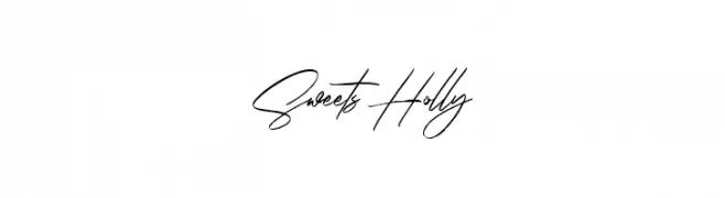 Sweets Holly  Fuentes Gratis Descargar