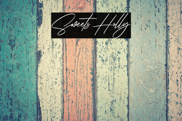 Sweets Holly Example 1