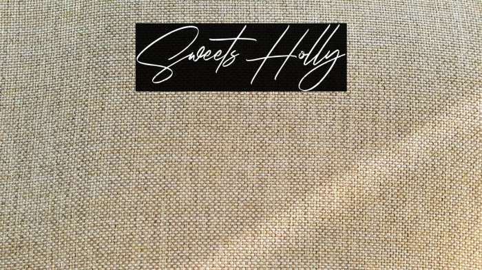 Sweets Holly Example 2