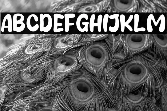 Sweets Smile Font examples