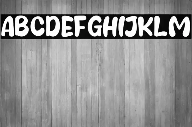 Sweets Smile Font examples