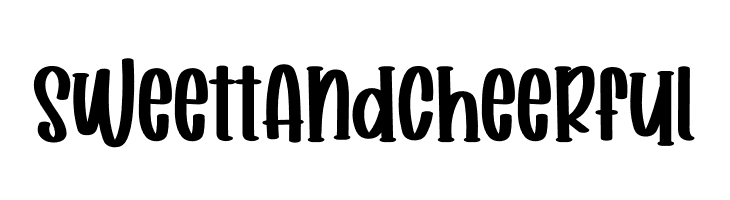 Sweett And Cheerful  Fuentes Gratis Descargar