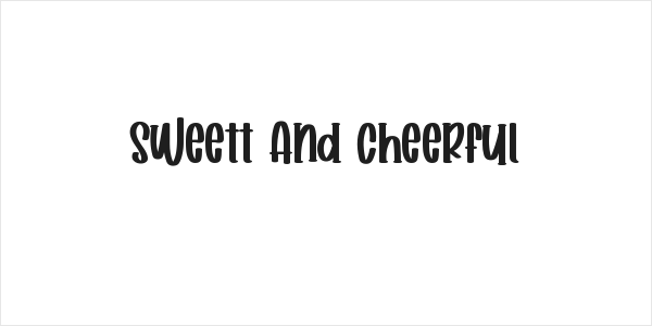 Sweett And Cheerful Logo