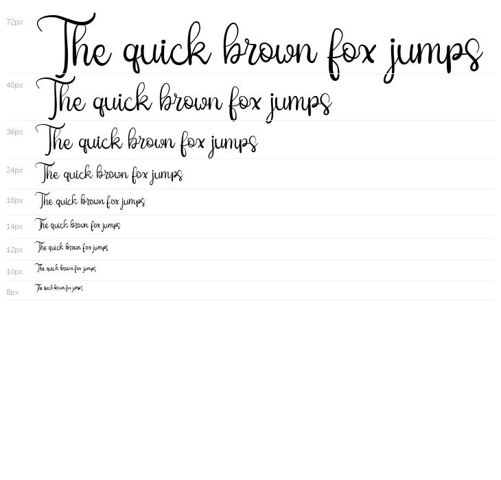 Sweety Amour Regular Waterfall