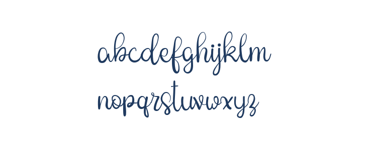Sweety Amour Regular Lowercase