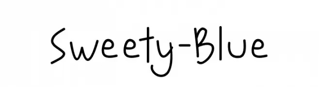 Sweety-Blue  تنزيل الخطوط