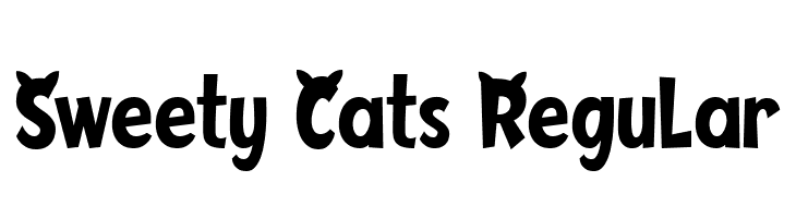 Sweety Cats Regular  Descarca Fonturi Gratis