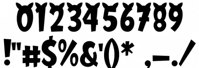 Sweety Cats Regular Font OTHER CHARS
