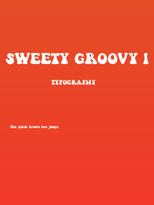 Sweety Groovy 1 Poster