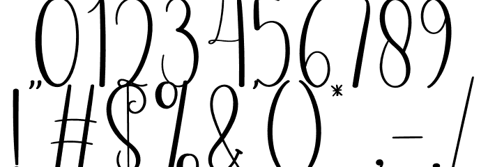 Sweety Love Font Alte caractere