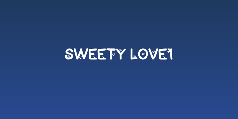 Sweety Love1 Social Header