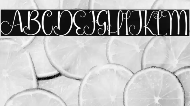 Sweety Love Caratteri examples