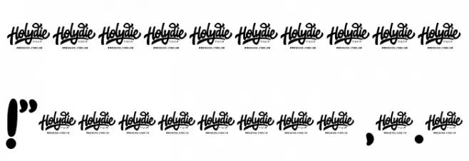 Sweety Rasty خط محارف أخرى