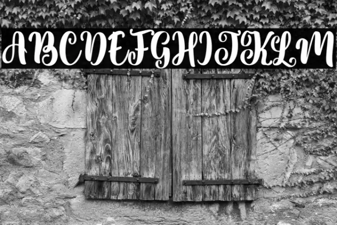 Sweety Renna Font examples