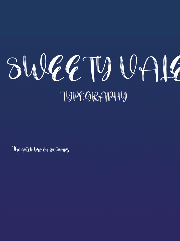 Sweety Valentine Poster