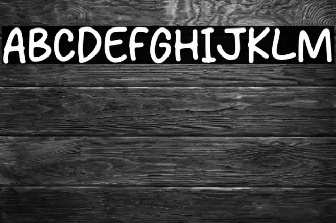 Sweety Yamy Font examples