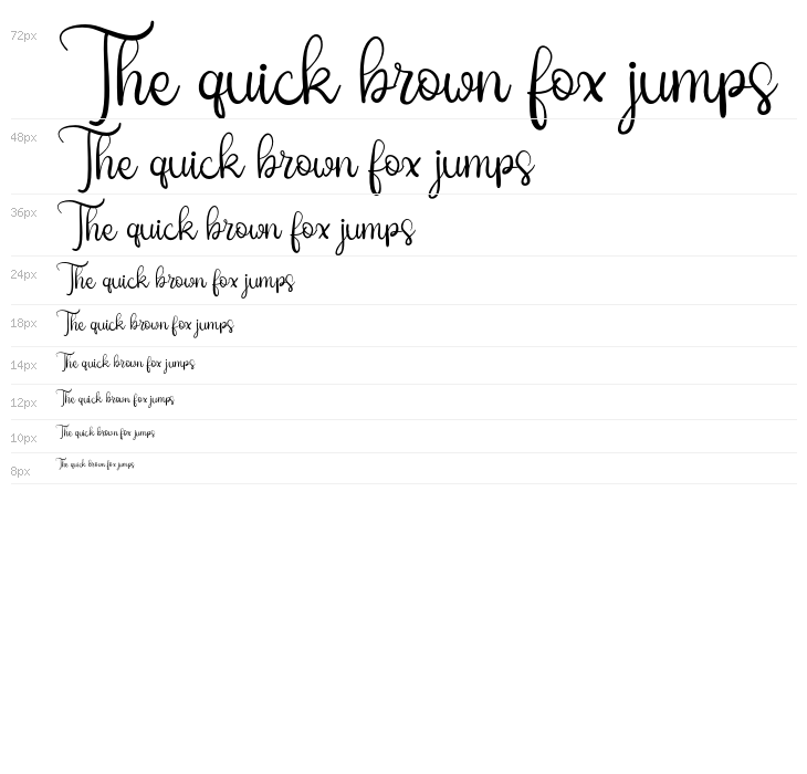 SweetyAmour-Regular Waterfall