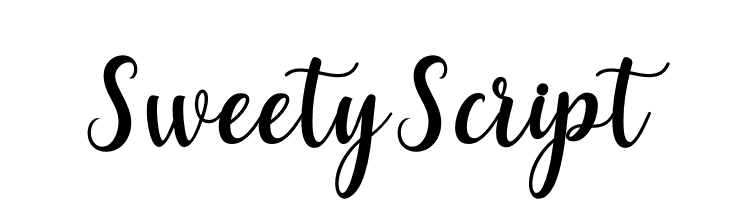 SweetyScript  les polices de caractères gratuit tlcharger