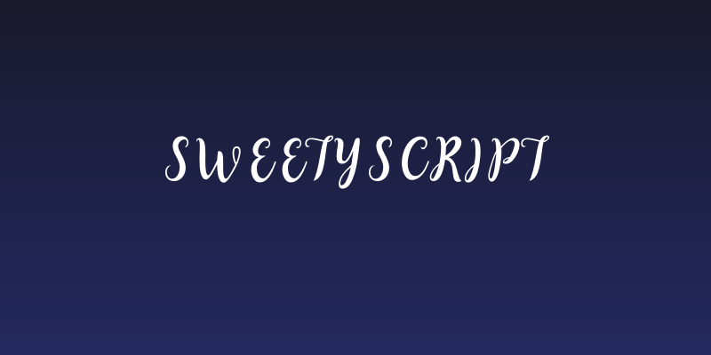 SweetyScript Social Header